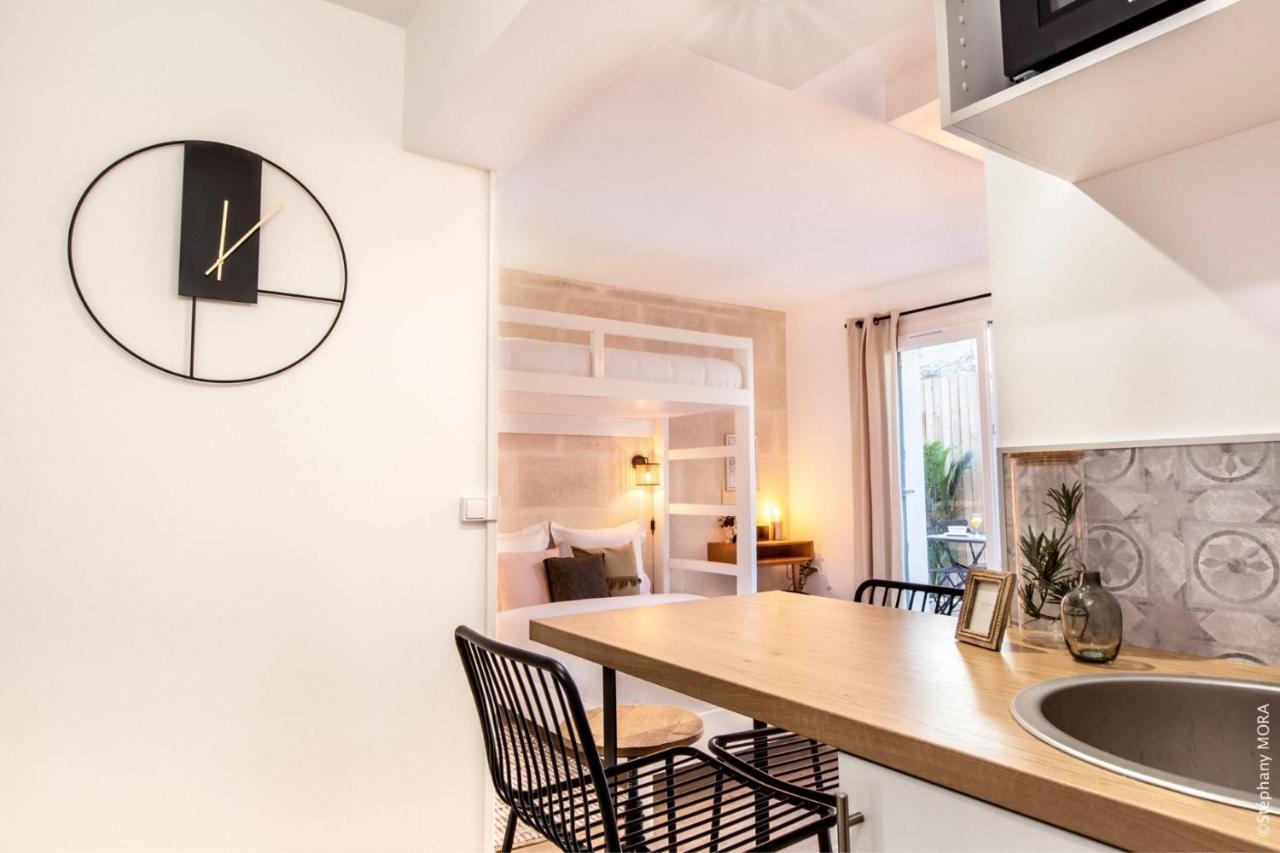 Life&Travel - Studio Cosy - Parking - Terrasse Bordeaux Bagian luar foto